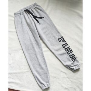 VS PINK basic light gray joggers